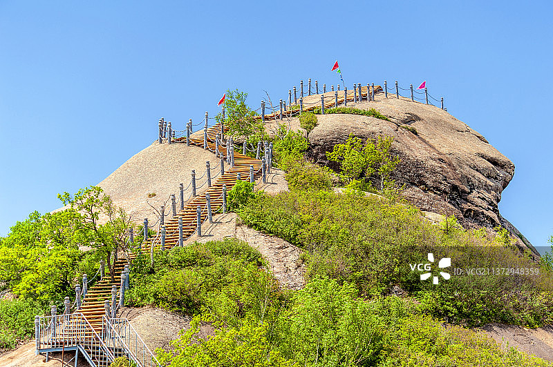中国内蒙古赤峰克什克腾旗青山岩臼景区图片素材