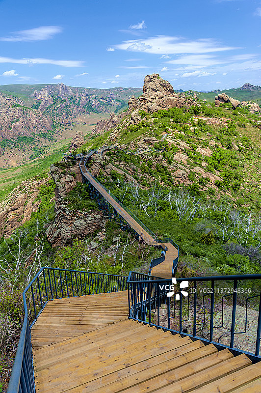 中国内蒙古赤峰克什克腾旗青山岩臼景区图片素材