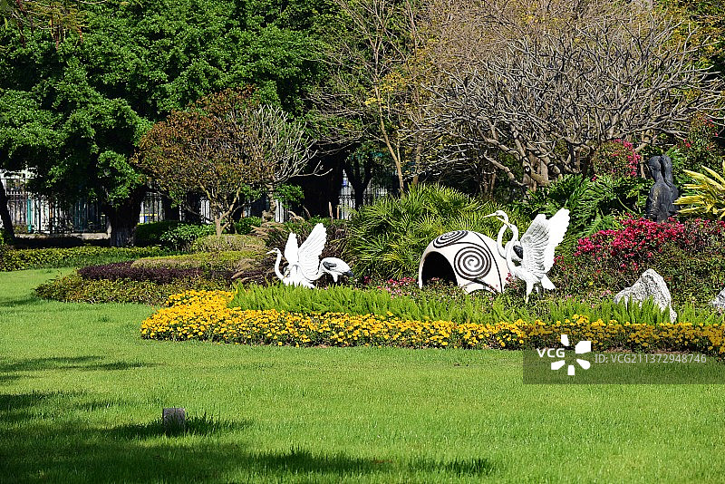 花园城市图片素材