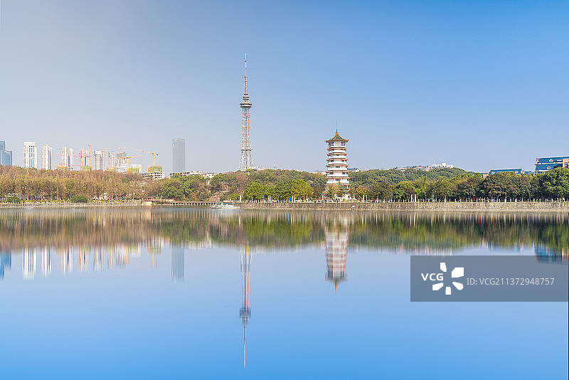 烈士公园年嘉湖图片素材