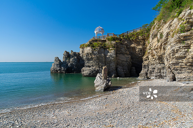 辽宁大连夏日金石滩地质公园自然风光图片素材