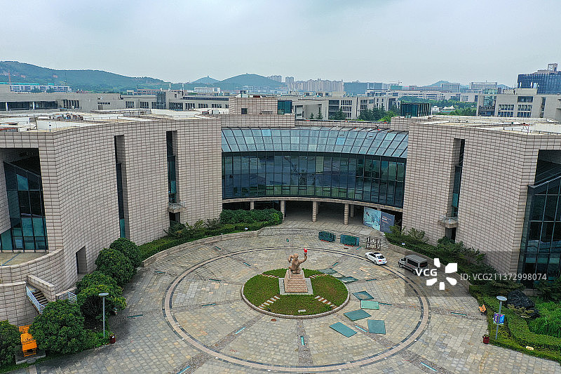 中国煤炭科技博物馆+江苏省徐州市铜山区中国矿业大学南湖校区图片素材