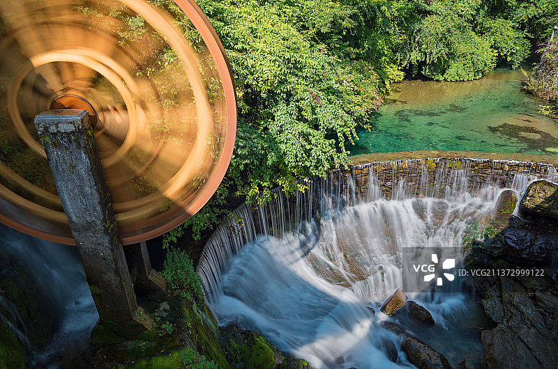 湖北神农架国家地质公园香溪源风光图片素材