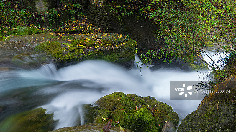 湖北神农架国家地质公园香溪源风光图片素材