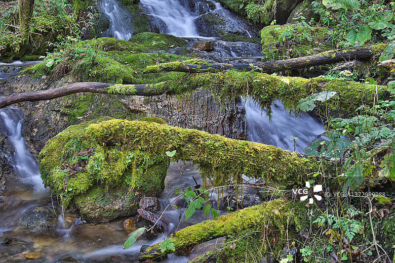 湖北神农架国家地质公园风景区初秋风光图片素材
