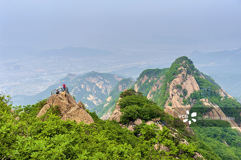 中国辽宁丹东凤凰山图片素材