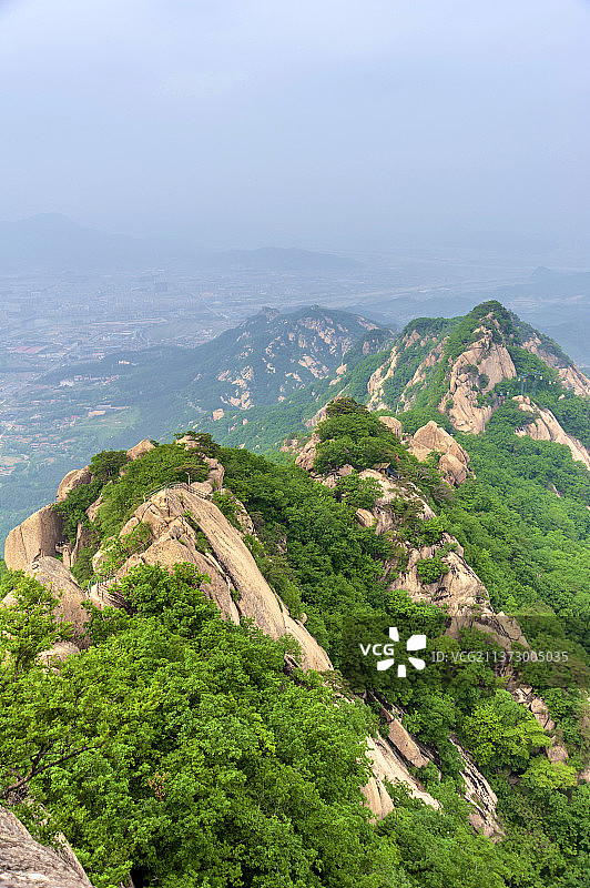 中国辽宁丹东凤凰山图片素材