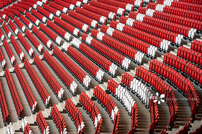 上海上汽浦东足球场内景图片素材