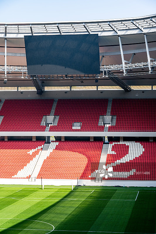 上海上汽浦东足球场内景图片素材