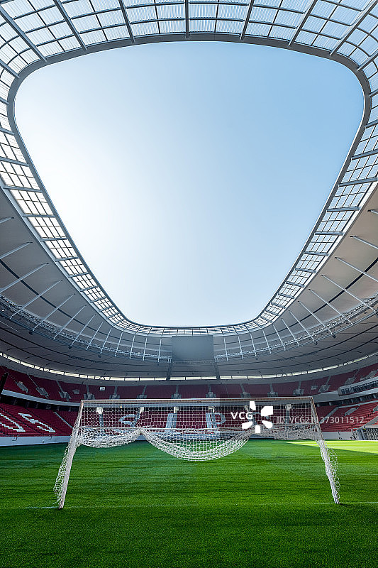 上海上汽浦东足球场内景图片素材