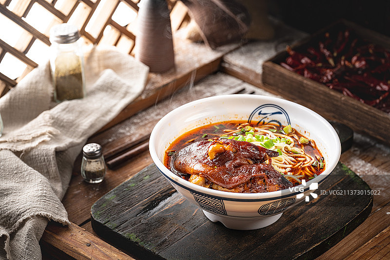 猪蹄面图片素材