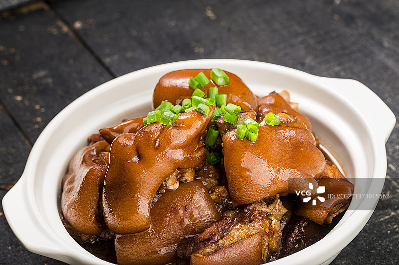 红烧猪蹄图片素材