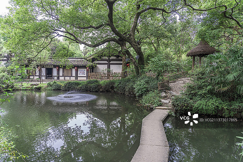 浙江省绍兴沈园风景区图片素材