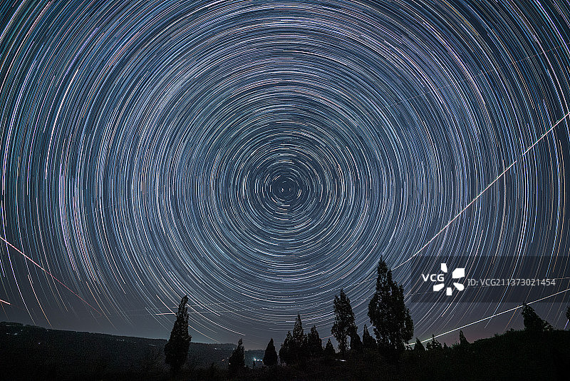 星轨图片素材
