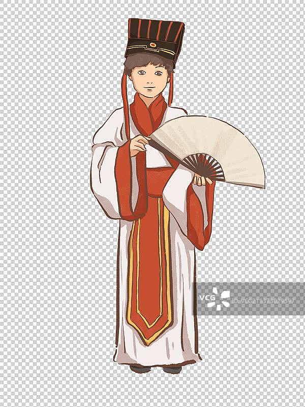 古风小孩图片素材