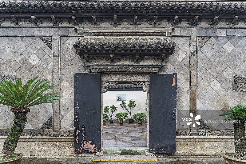 浙江绍兴书圣故里蔡元培故居图片素材