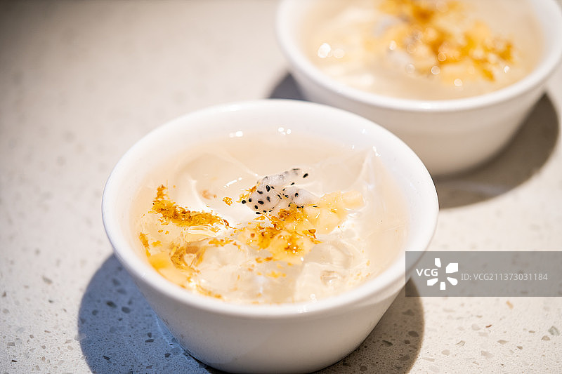 四川特色小吃冰粉图片素材