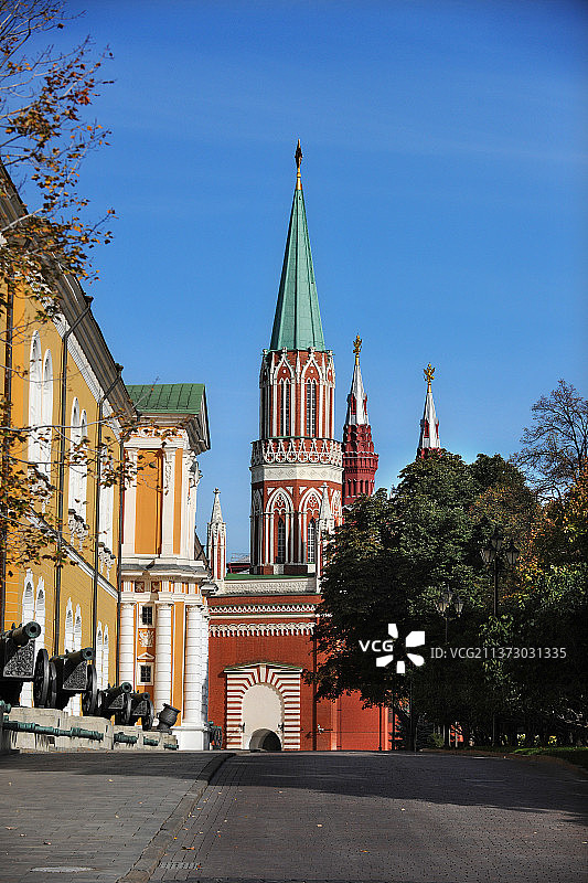 俄罗斯，莫斯科风光。图片素材