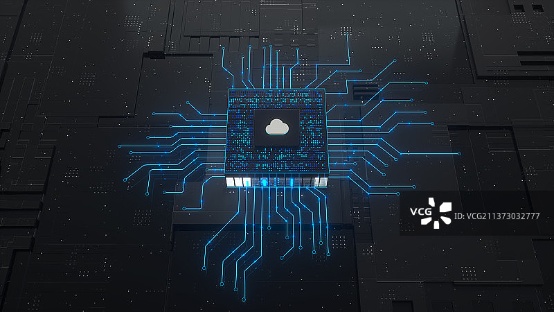 3d渲染的计算和网络安全概念图像图片素材