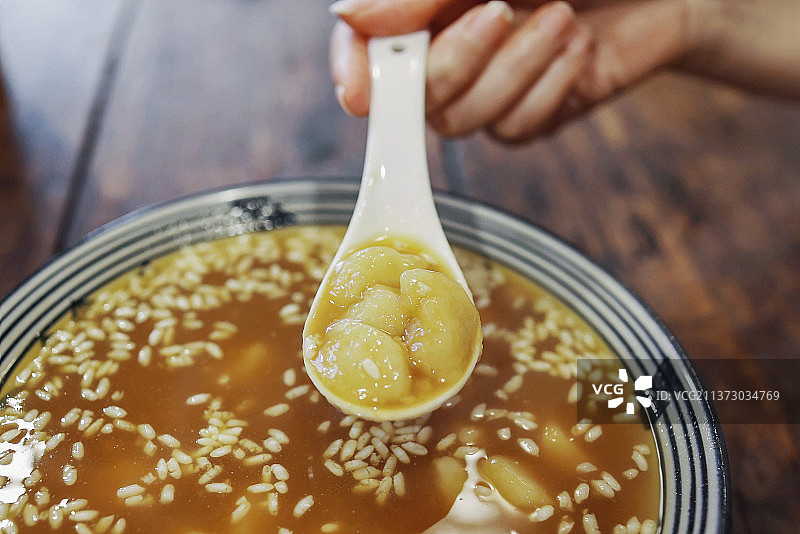 醪糟粉子图片素材