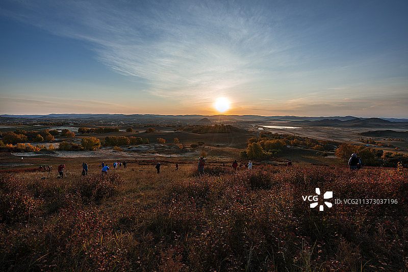 坝上草原之将军泡图片素材