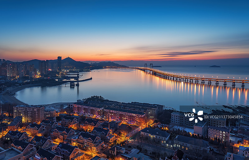 滨城晨光图片素材