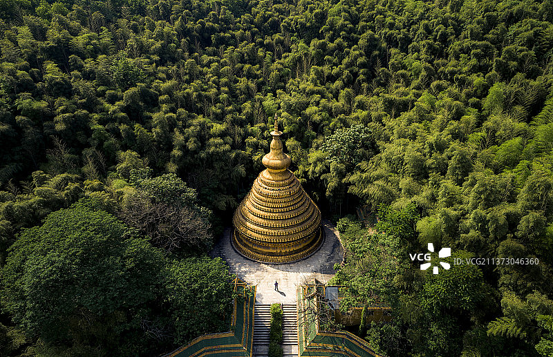 东方文化园万佛金塔地宫图片素材