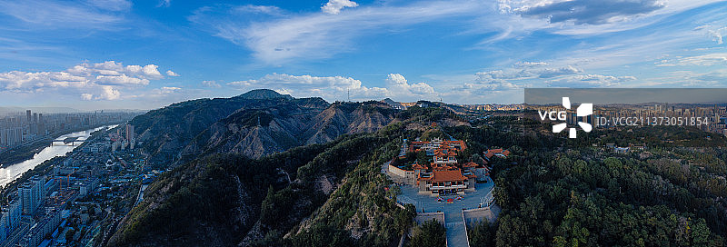 兰州市 城关区 滨河路 白塔山公园 黄河 中山桥 龙源公园 碑林 黄河第一阁图片素材