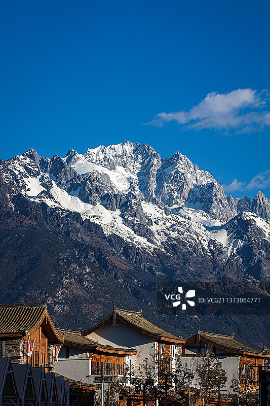 玉龙雪山图片素材