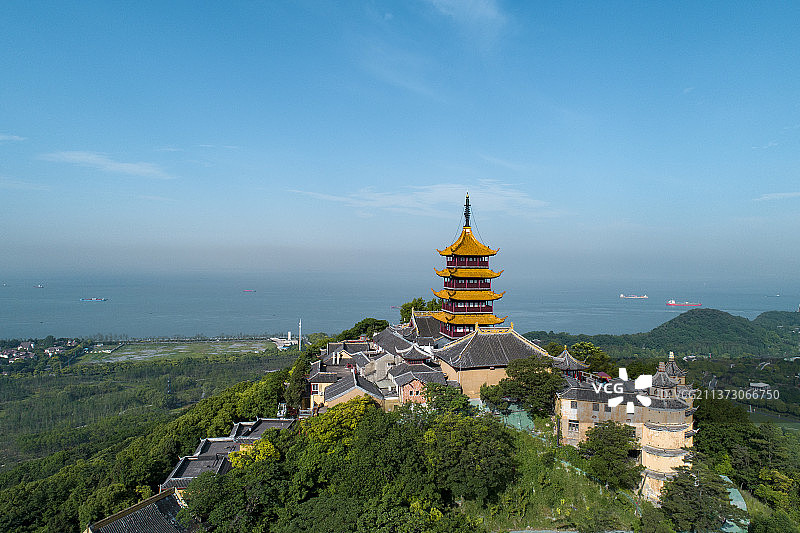 江苏南通狼山图片素材