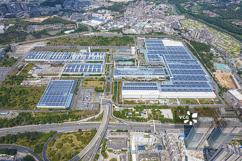 深圳龙华区长安标致雪铁龙汽车基地 CAPSA工厂 世界工厂图片素材