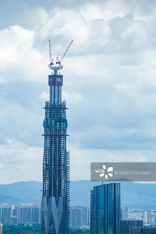 成都城市风光图片素材