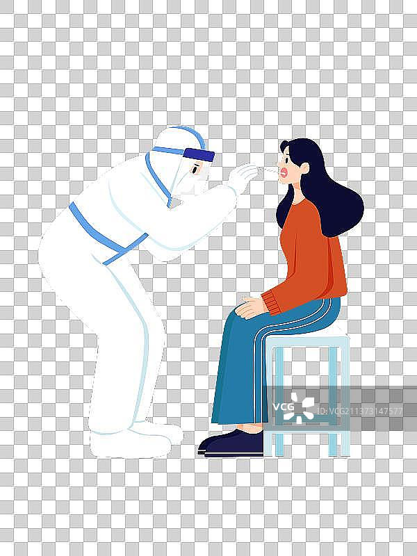 核酸检测图片素材