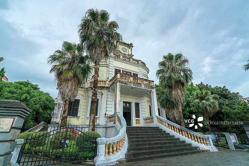 法国公使署旧址+广东省湛江市霞山区广州湾法国公使署旧址图片素材