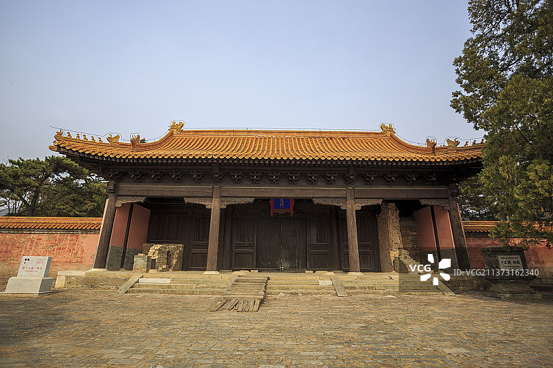 北京，十三陵景区，裕陵图片素材