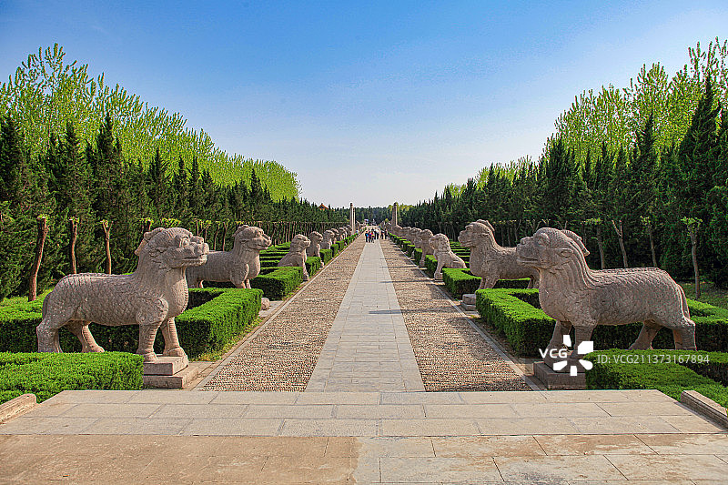 明皇陵神道图片素材