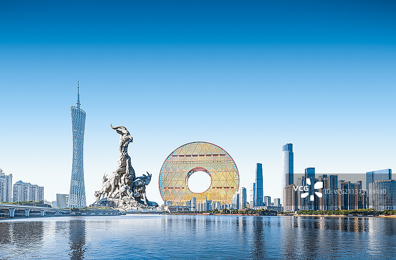 广州城市建筑风光图片素材