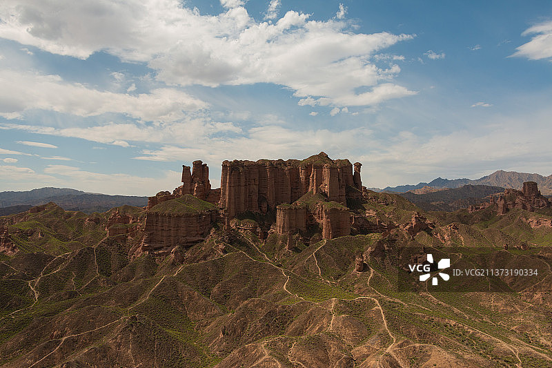 甘肃冰沟丹霞风光图片素材
