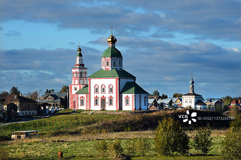 俄罗斯，苏兹达里风光。图片素材