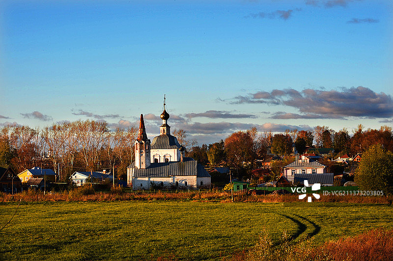 俄罗斯，苏兹达里风光。图片素材