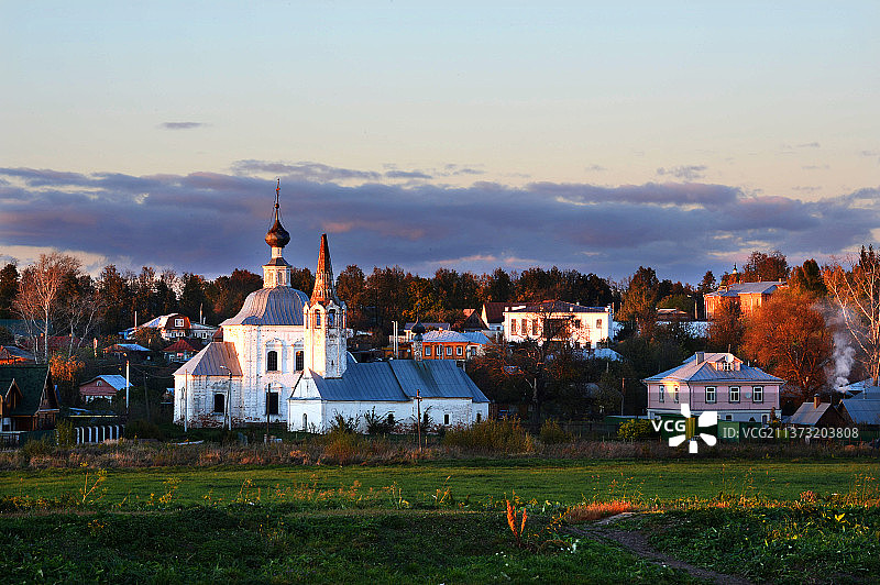 俄罗斯，苏兹达里风光。图片素材