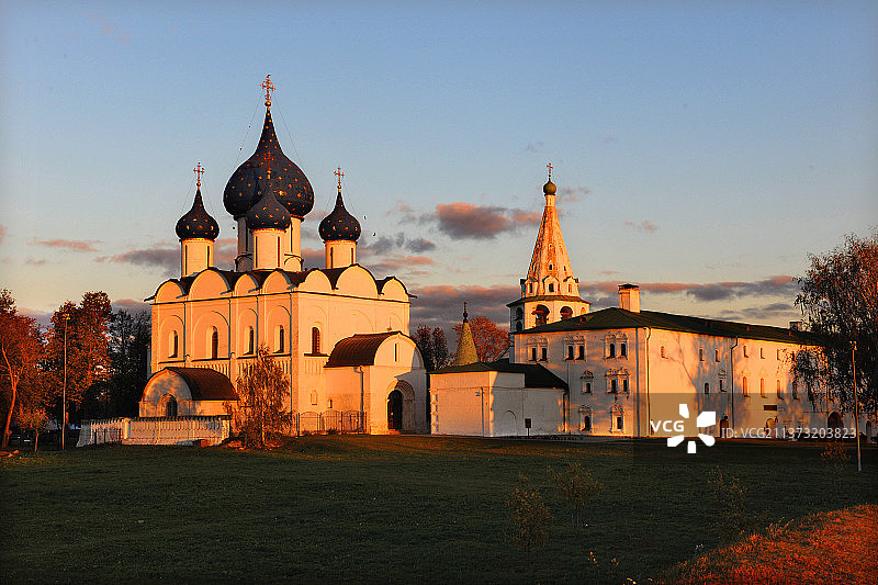 俄罗斯，苏兹达里风光。图片素材