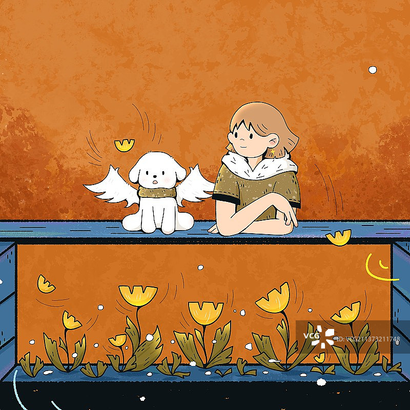 夏天傍晚图片素材