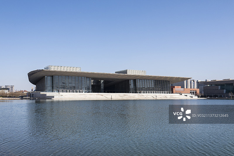 天津文化中心大剧院图片素材