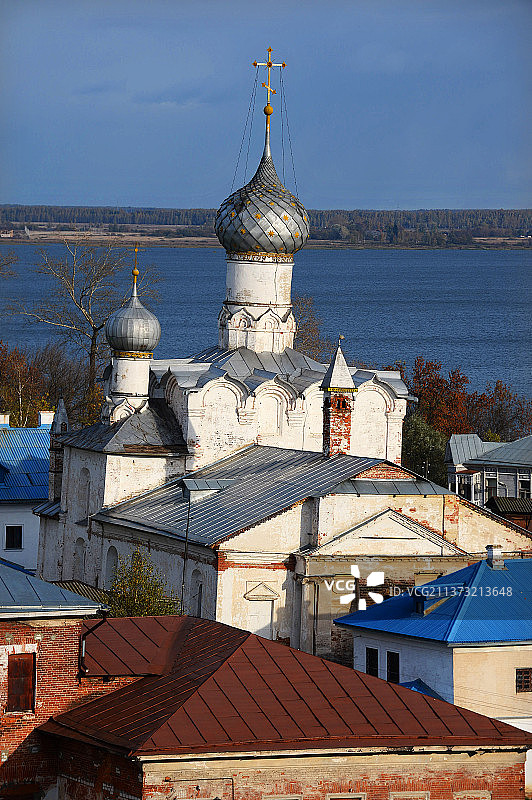 俄罗斯，谢尔盖耶夫风景。图片素材