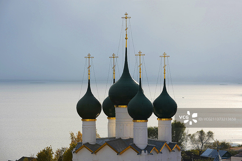 俄罗斯，谢尔盖耶夫风景。图片素材