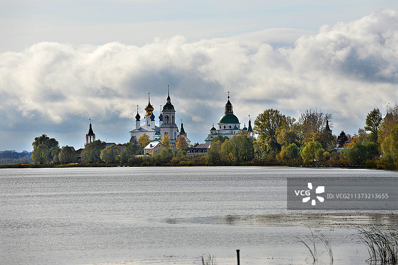 俄罗斯，谢尔盖耶夫风景。图片素材