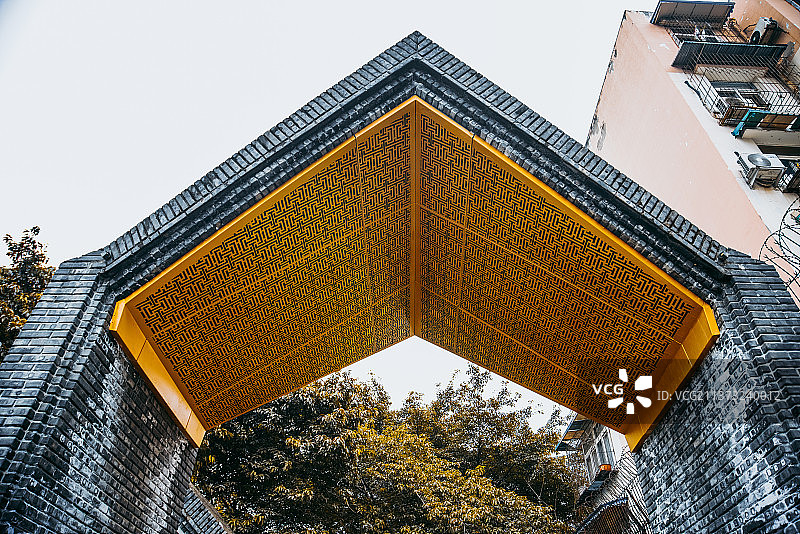 四川成都青羊区宽窄巷子图片素材
