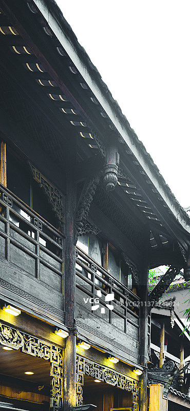 四川成都青羊区宽窄巷子图片素材