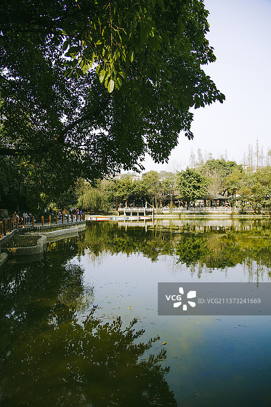 四川成都青羊区人民公园图片素材